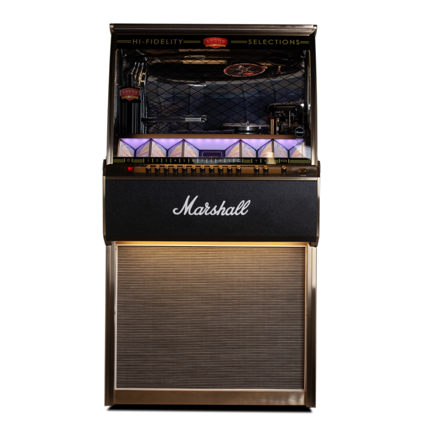 Marshall Rocket LP jukebox, front view