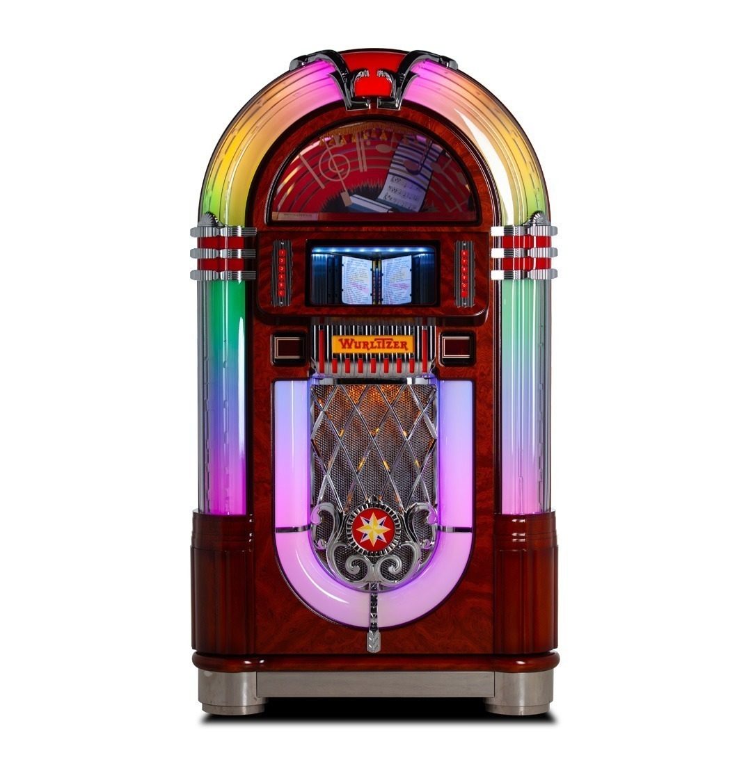 Wurlitzer 1015 Tribute jukebox, front view